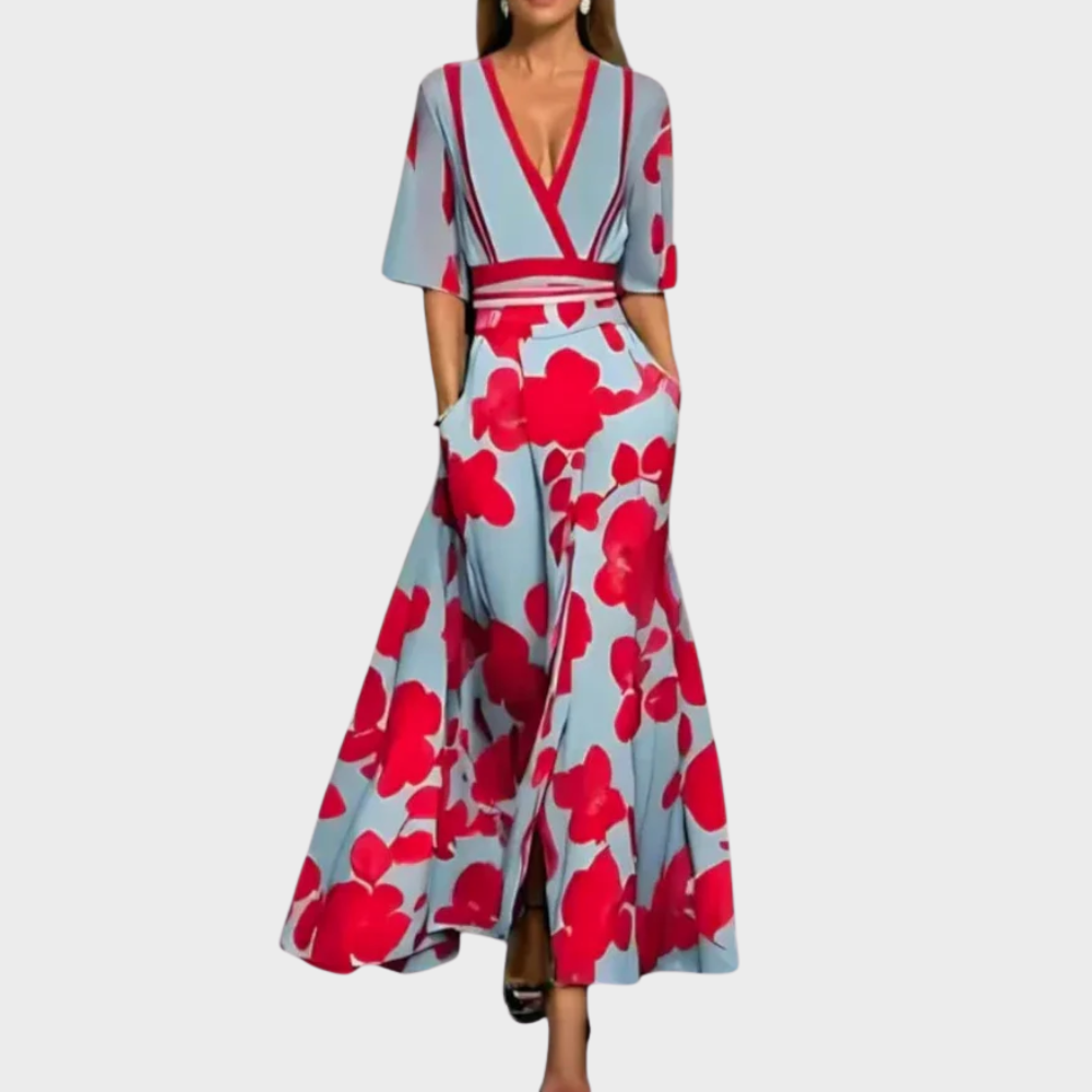 Elegancka Sukienka Kwiatowa