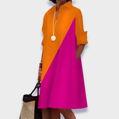 Elegancka Sukienka Polo