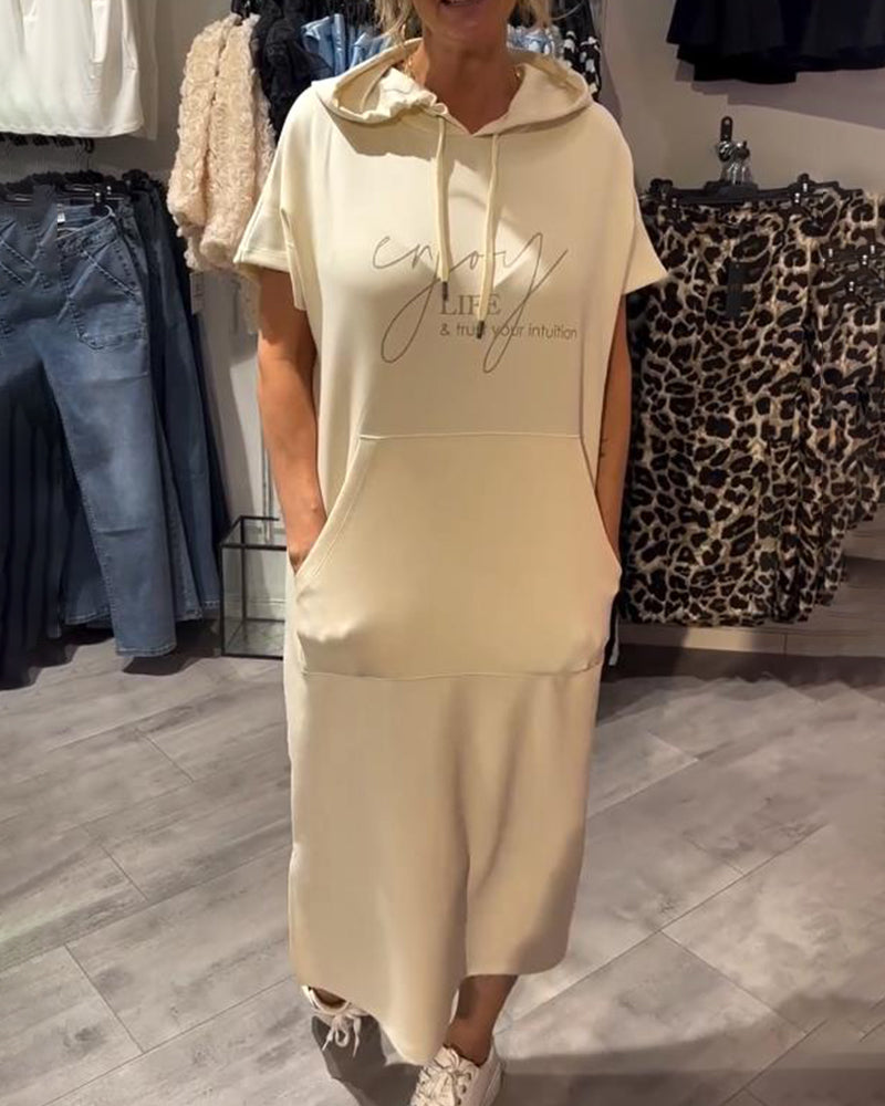 Saskia™ | Wygodna Sukienka z Kapturem