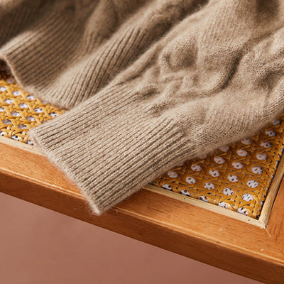 Milava™ Sweter Alara z Kaszmiru