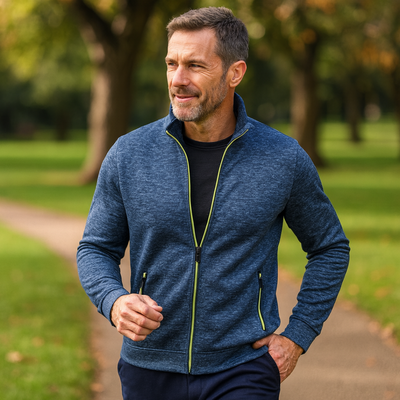 Charles | Klasyczny sweter na zamek