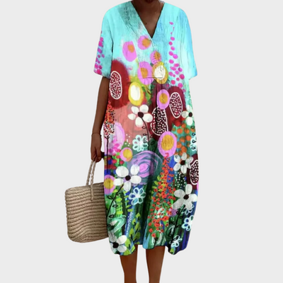 Luźna sukienka A-line