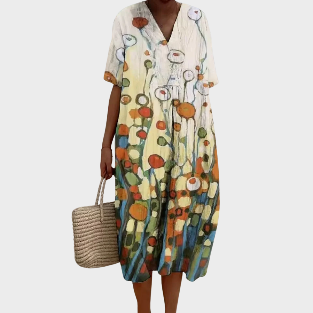 Luźna sukienka A-line