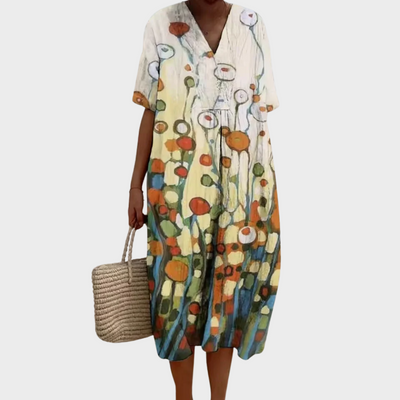 Luźna sukienka A-line