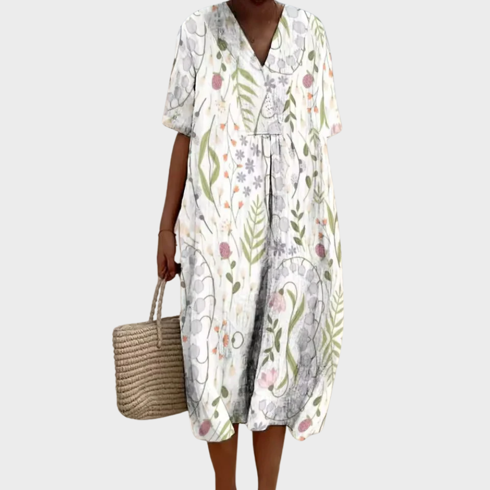 Luźna sukienka A-line