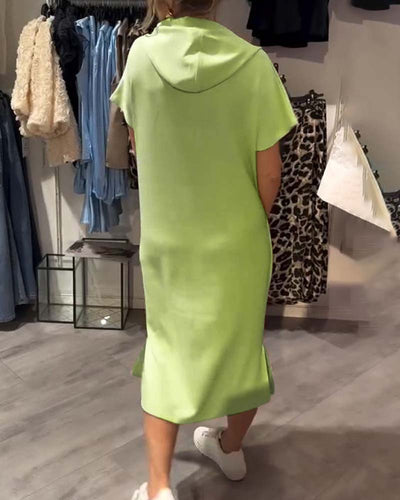 Saskia™ | Wygodna Sukienka z Kapturem