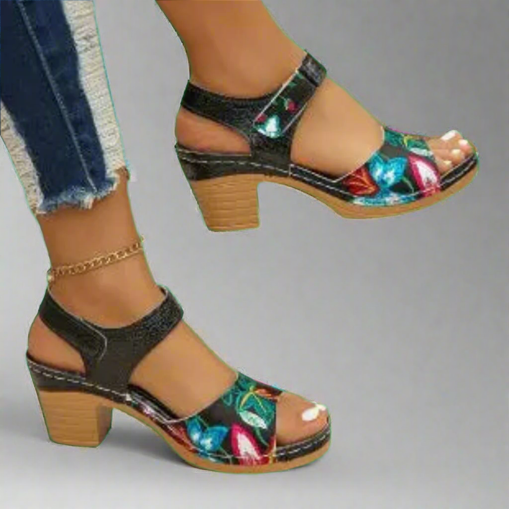 Sandały Damskie – Kwiatowa Elegancja i Codzienny Komfort