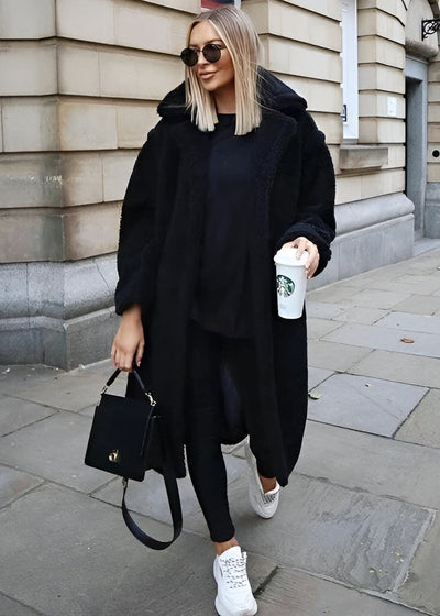 Jennifer - Stylowy i Wygodny Płaszcz z Kapturem