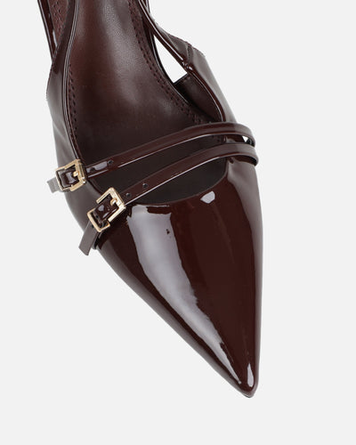 Damskie lakierowane szpilki