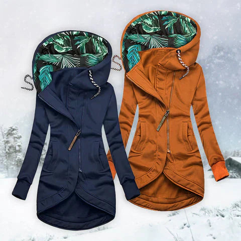 PATRICIA - Elegancka i Ciepła Zimowa Kurtka z Kapturem