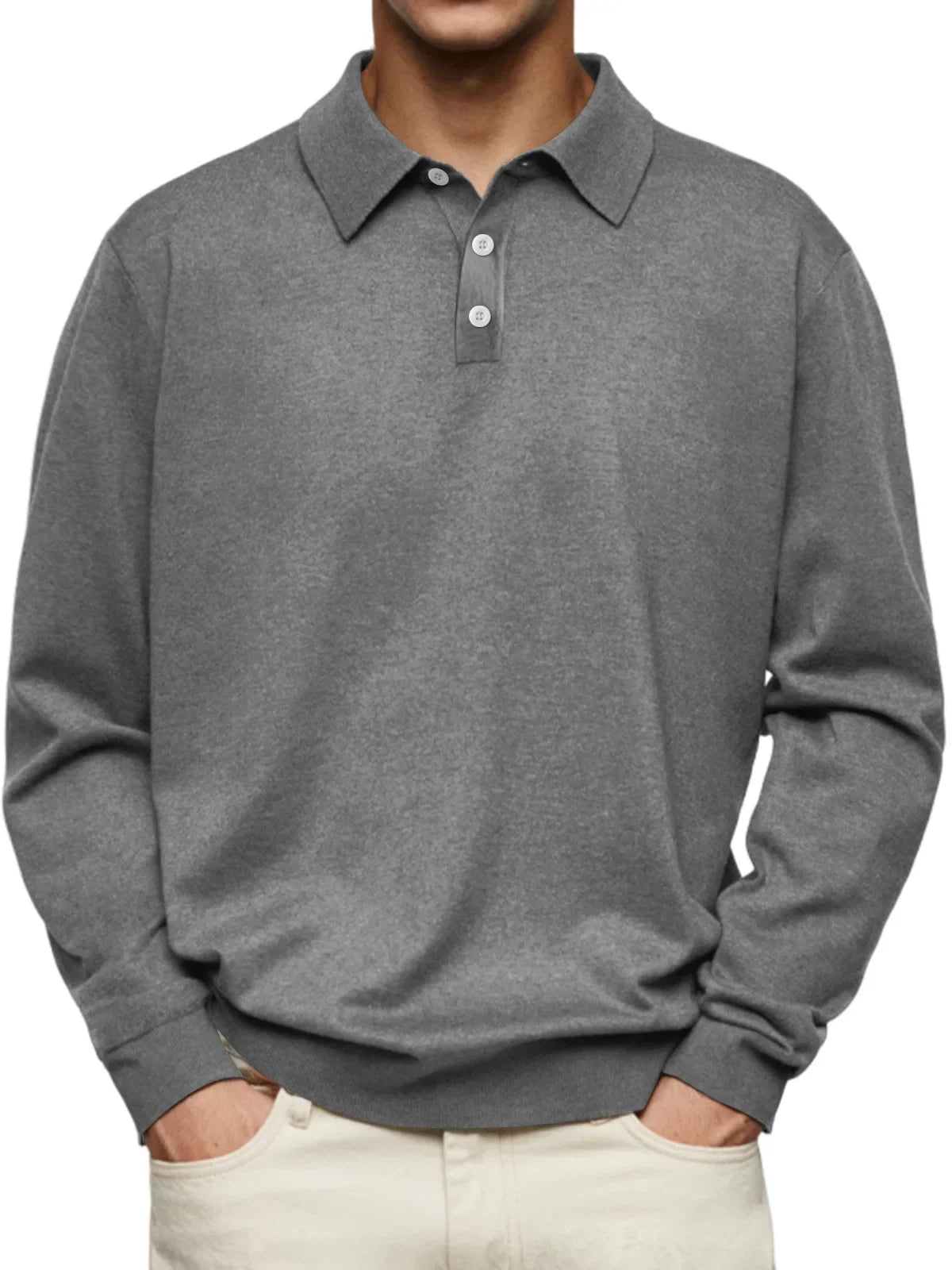 Marceau™ | Long Sleeve Polo Shirt