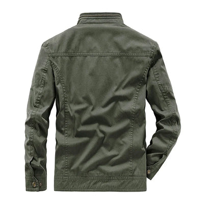 Luźna kurtka bomber z ociepleniem