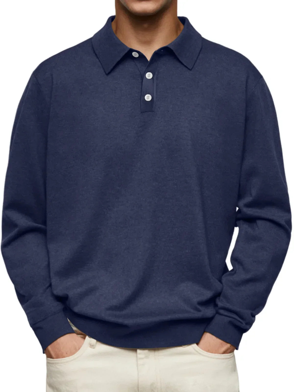 Marceau™ | Long Sleeve Polo Shirt