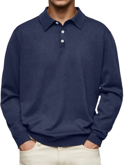 Marceau™ | Long Sleeve Polo Shirt