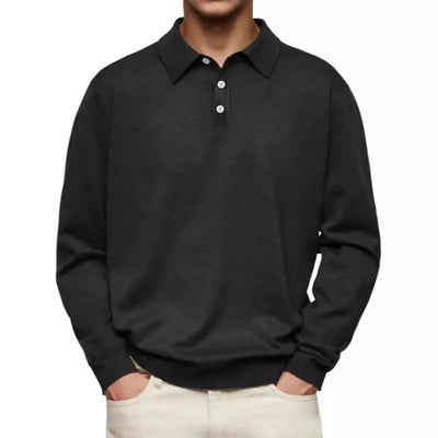 Marceau™ | Long Sleeve Polo Shirt
