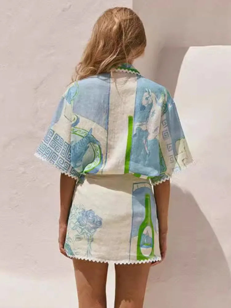 Nancy™ | Elegancki letni strój