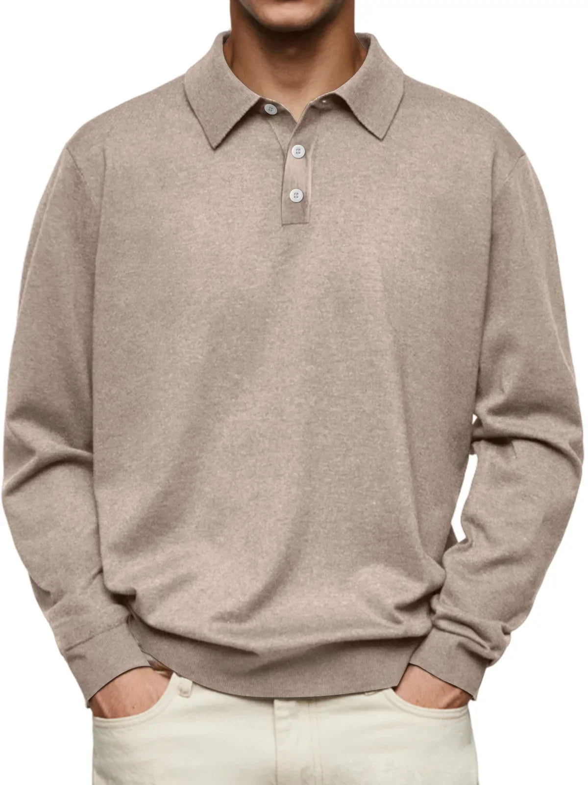 Marceau™ | Long Sleeve Polo Shirt