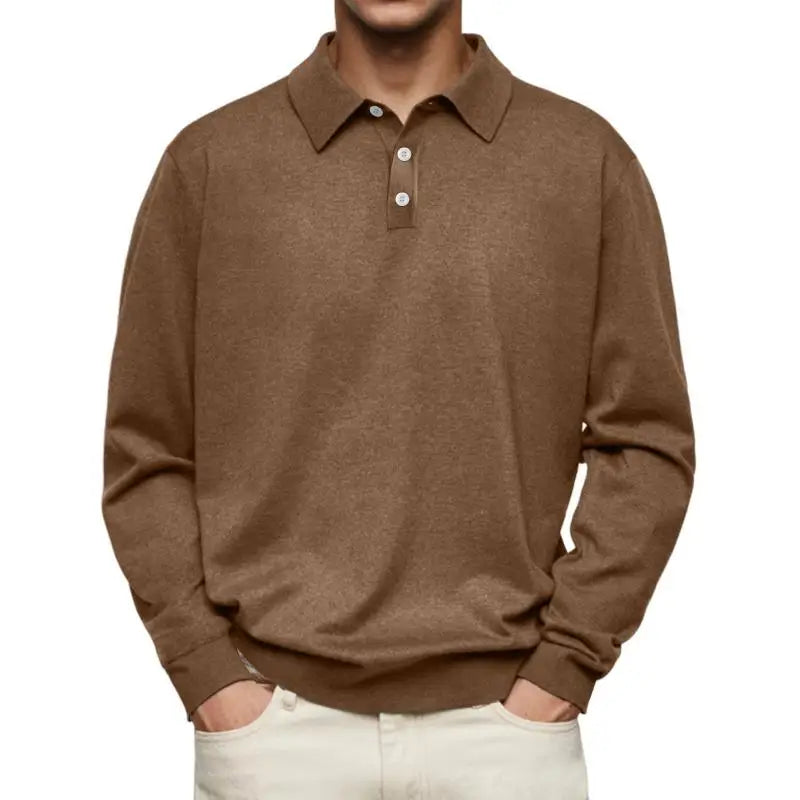 Marceau™ | Long Sleeve Polo Shirt