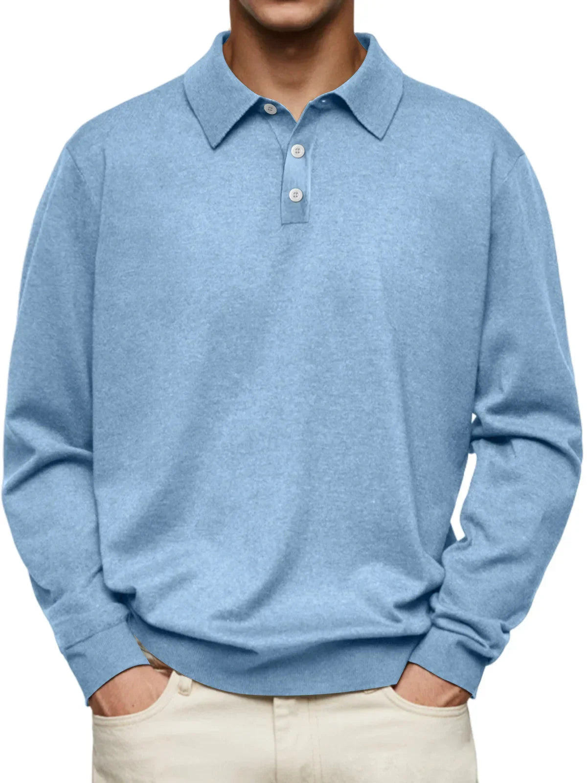 Marceau™ | Long Sleeve Polo Shirt