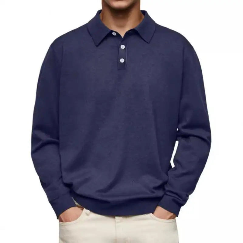 Marceau™ | Long Sleeve Polo Shirt