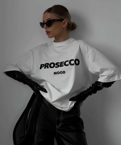 Prosecco Mood™ | Wygodna, Przesadna Koszulka
