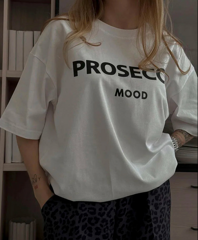 Prosecco Mood™ | Wygodna, Przesadna Koszulka