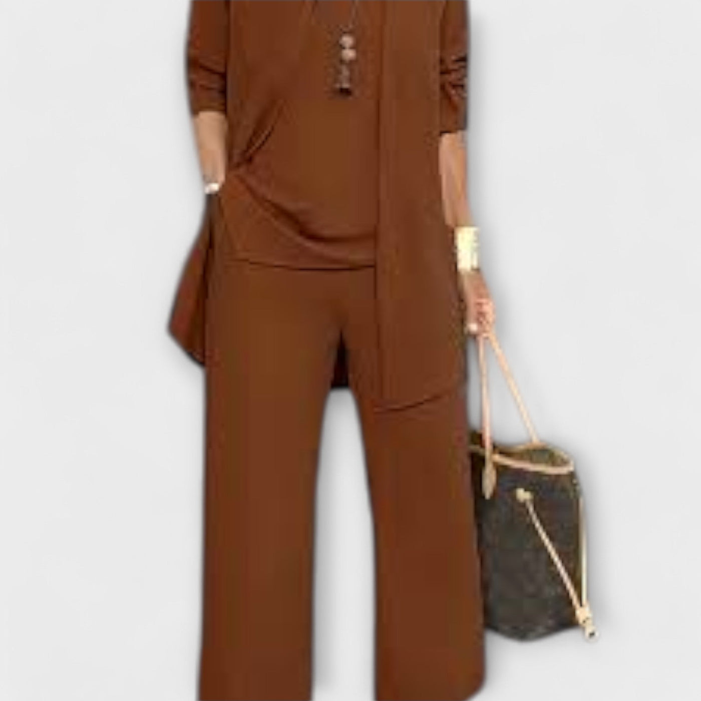 Lora - Luźny zestaw trzyczęściowy