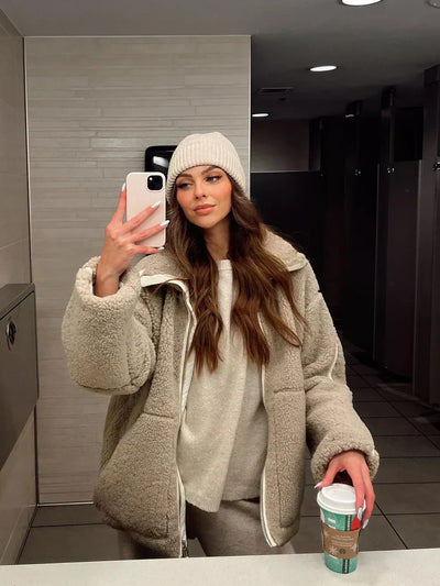 Anastazja | Miękka i Przytulna Kurtka Zimowa