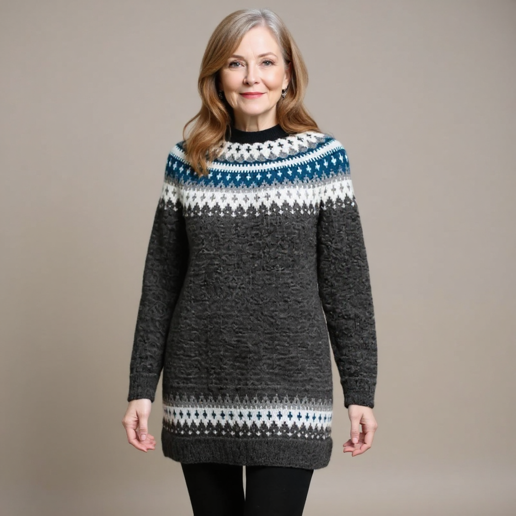 Althea™ | Klasyczny Islandzki Sweter