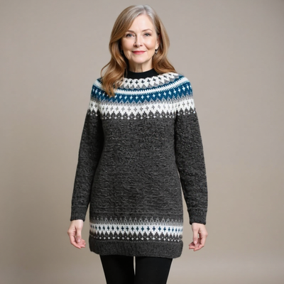 Althea™ | Klasyczny Islandzki Sweter