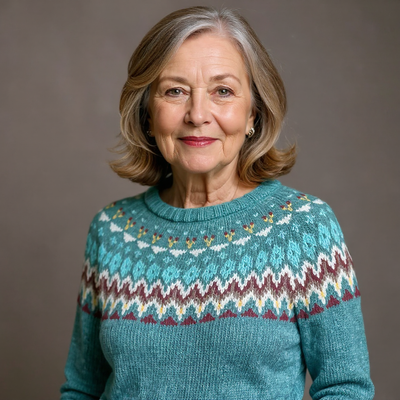 Sofia™ | Klasyczny Islandzki Sweter