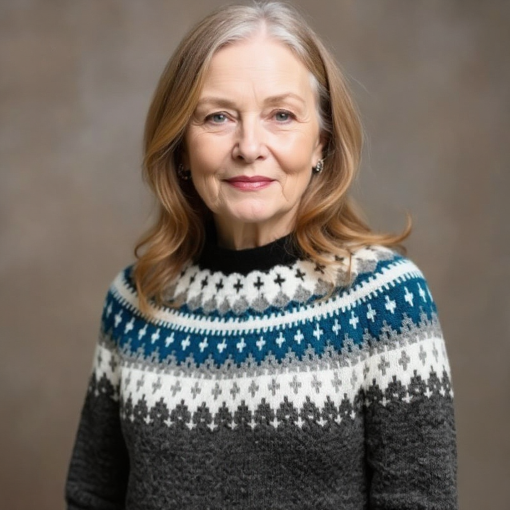 Althea™ | Klasyczny Islandzki Sweter
