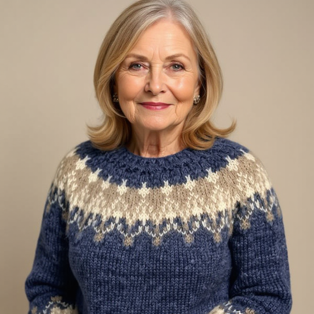 Samantha™ | Klasyczny Islandzki Sweter