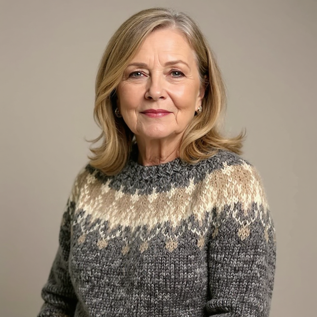 Samantha™ | Klasyczny Islandzki Sweter