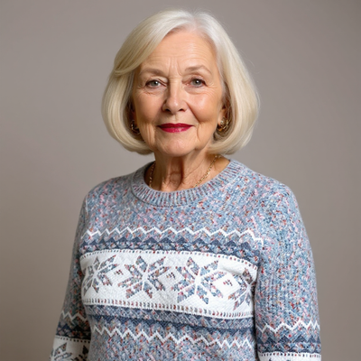 Melanie™ | Ponczo w stylu islandzkim