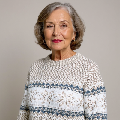 Melanie™ | Ponczo w stylu islandzkim