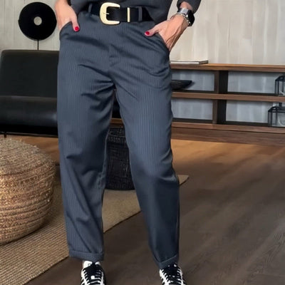 Mathilda™ – Spodnie w Paski dla Kobiet