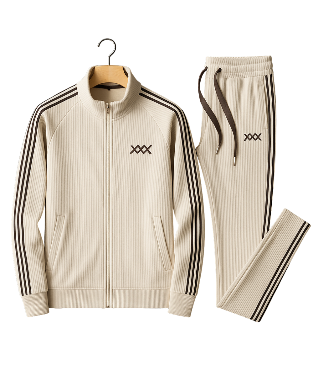 Stylowy Bawełniany Zestaw Męski